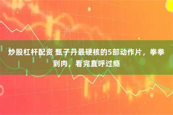 炒股杠杆配资 甄子丹最硬核的5部动作片,拳拳到肉,看完直呼过瘾