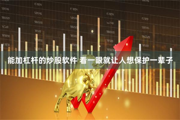 能加杠杆的炒股软件 看一眼就让人想保护一辈子